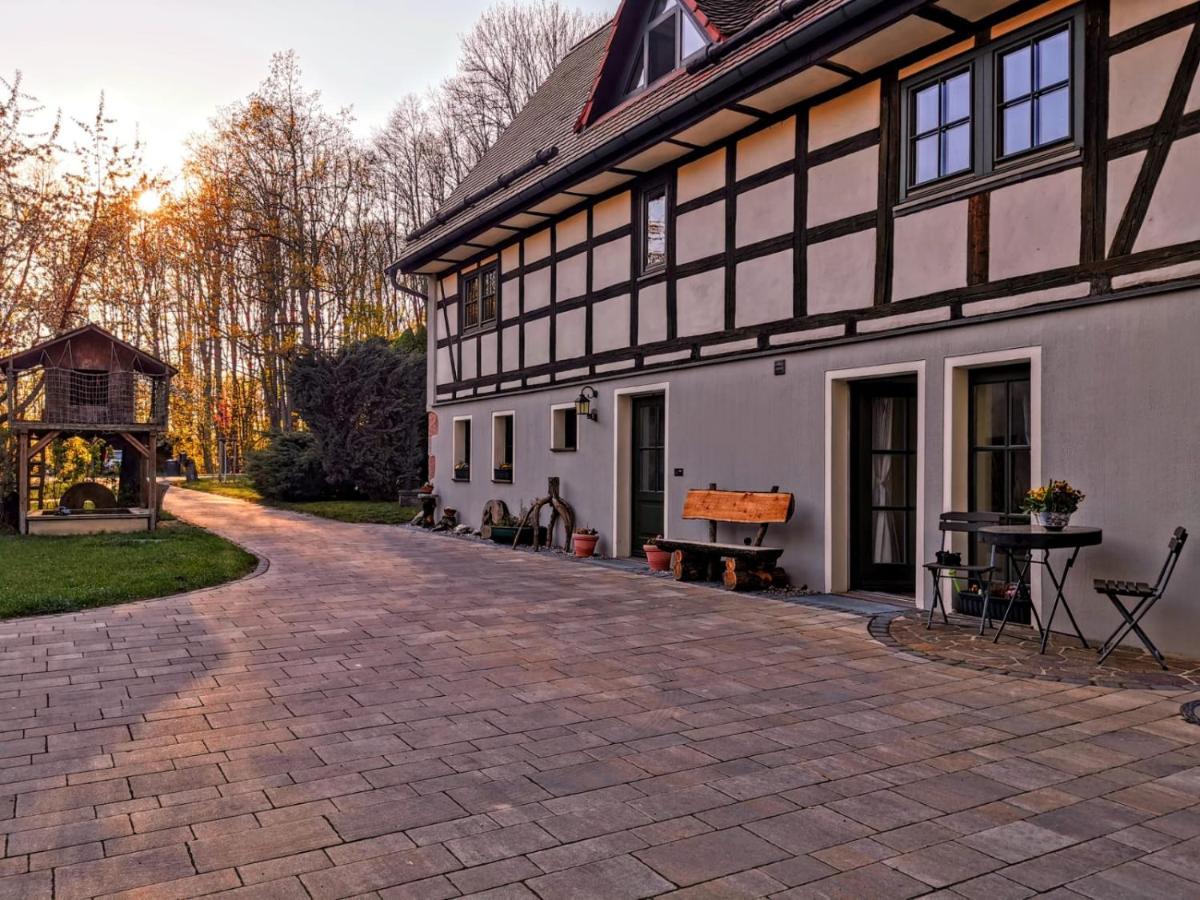 Ferienwohnung Hegemuehle Geithain Bagian luar foto